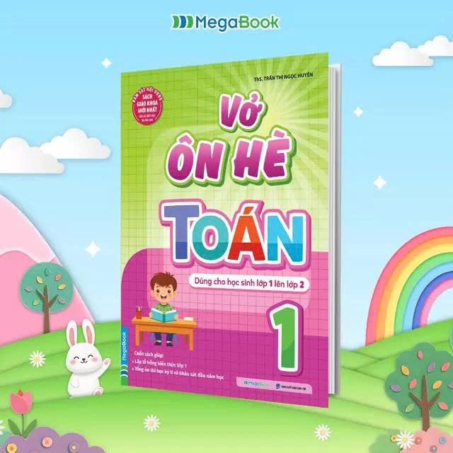 Vở &Ocirc;n H&egrave; To&aacute;n Lớp 1 - D&agrave;nh Cho Học Sinh Lớp 1 L&ecirc;n Lớp 2 ( Theo Chương Tr&igrave;nh SGK Mới Nhất)
