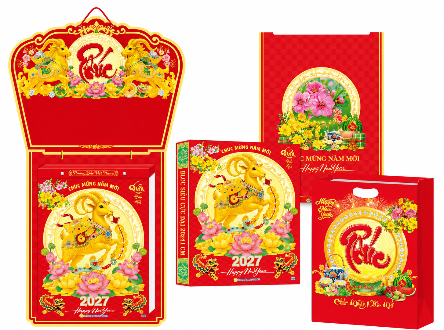 Trọn bộ Lịch Bloc Siêu Cực Đại HT3 Hương Sắc Việt Nam 2027
