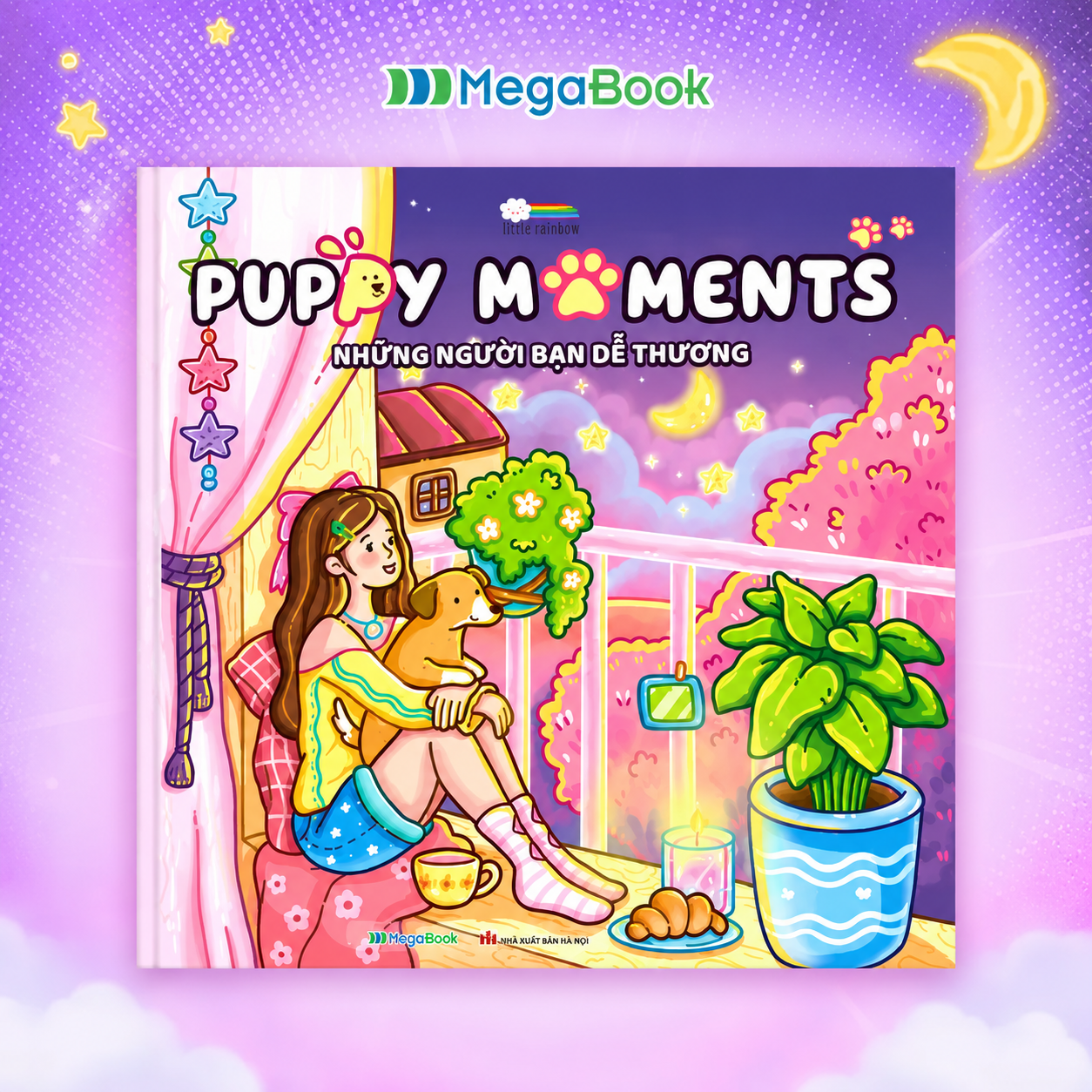 S&aacute;ch T&ocirc; M&agrave;u Puppy Moments - Những Người Bạn Dễ Thương