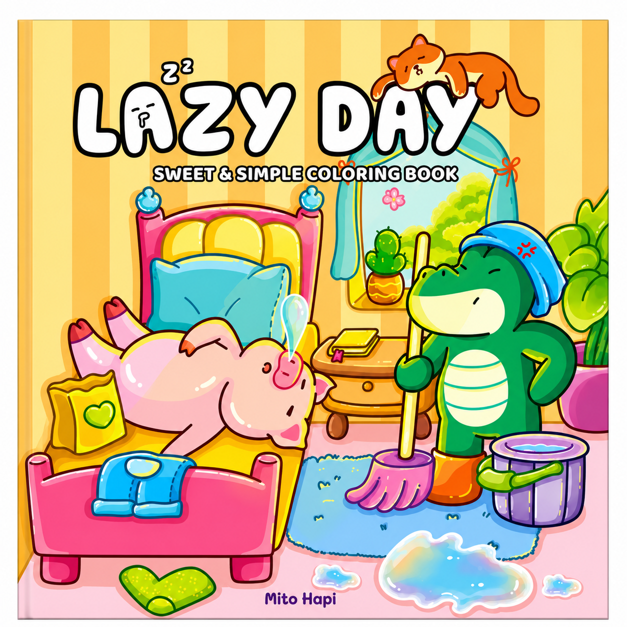 S&aacute;ch T&ocirc; M&agrave;u Lazy Day - Một Ng&agrave;y Được Lười