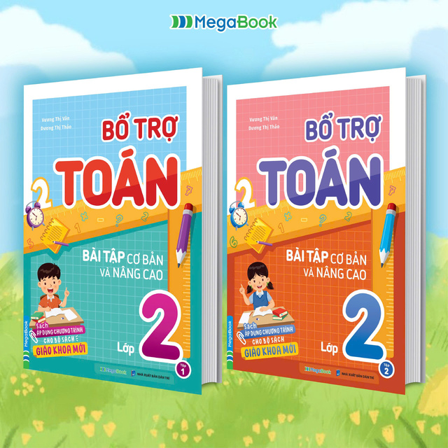 Combo Bổ trợ To&aacute;n B&agrave;i Tập Cơ Bản V&agrave; N&acirc;ng Cao Lớp 2 - S&aacute;ch &Aacute;p Dụng Chương Tr&igrave;nh Cho Bộ S&aacute;ch Gi&aacute;o Khoa Mới ( 2 Tập)