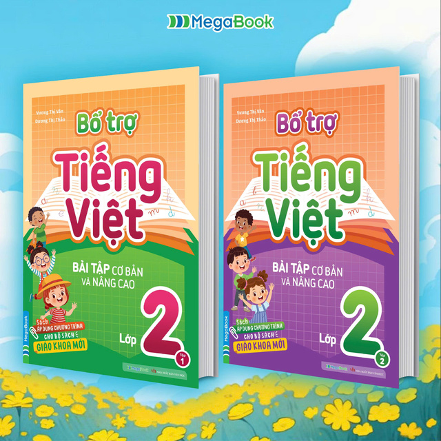Combo Bổ trợ Tiếng Việt B&agrave;i Tập Cơ Bản V&agrave; N&acirc;ng Cao Lớp 2 - S&aacute;ch &Aacute;p Dụng Chương Tr&igrave;nh Cho Bộ S&aacute;ch Gi&aacute;o Khoa Mới (2 Tập)