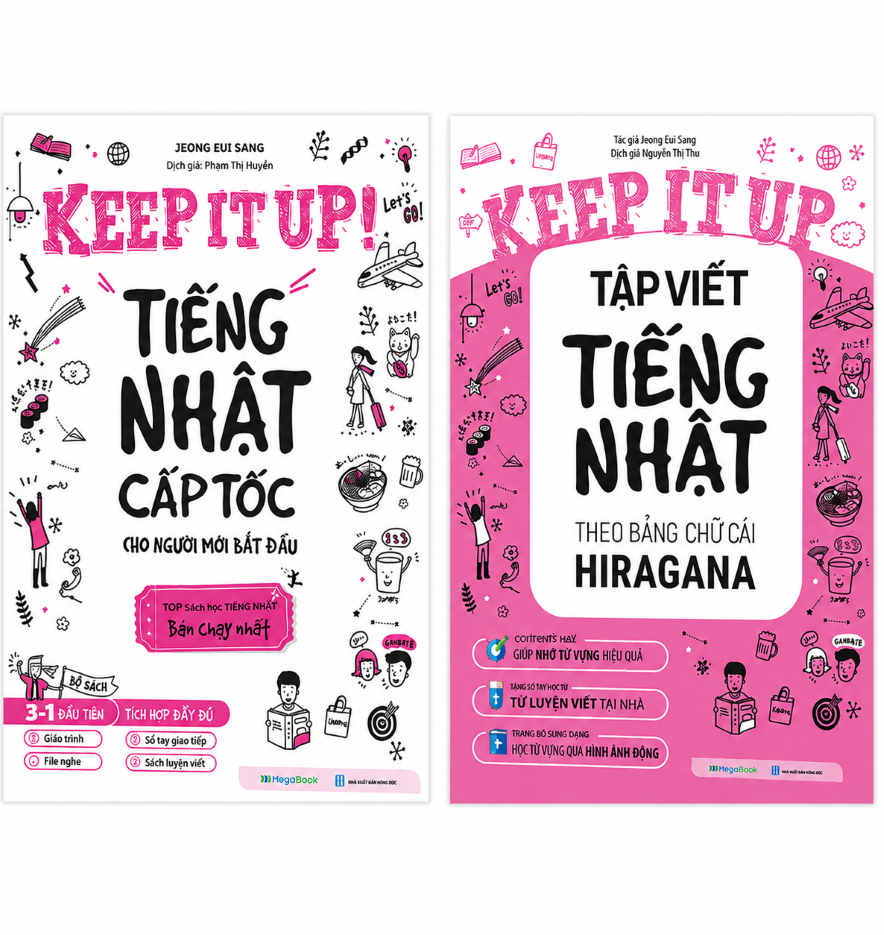Combo Keep It Up &ndash; Tiếng Nhật Cấp Tốc Cho Người Mới Bắt Đầu