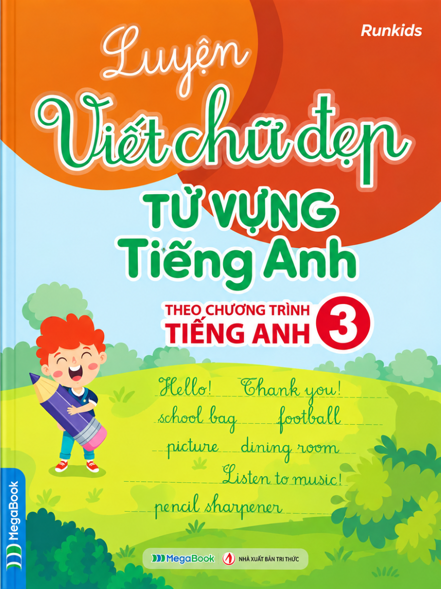 Luyện Viết Chữ Đẹp Từ Vựng Tiếng Anh - Theo Chương Tr&igrave;nh Tiếng Anh Lớp 3